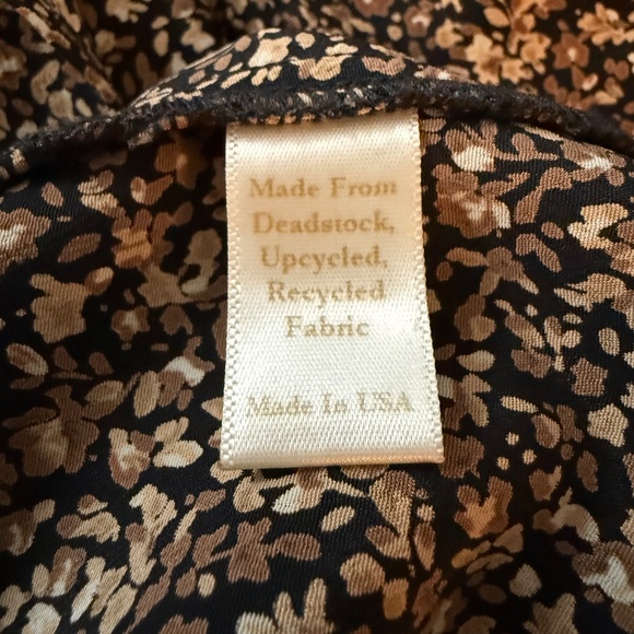 Christy Dawn Women’s Brown Floral Maxi Open Dress Size Small - Picture 9 of 12